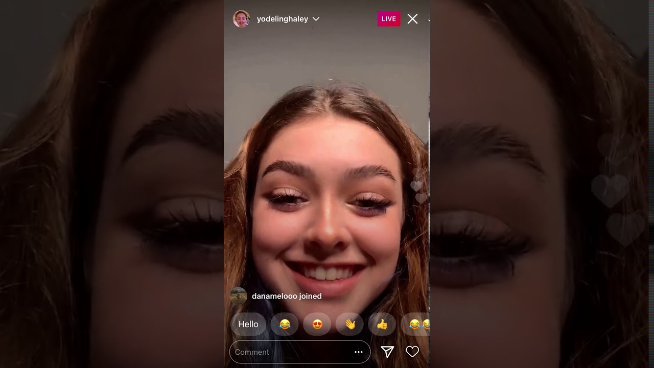 CLAIRE DRAKE + CHASE RUTHERFORD + HALEY SHARPE + HAMZAH INSTAGRAM LIVE VIDEO (6 FEET)