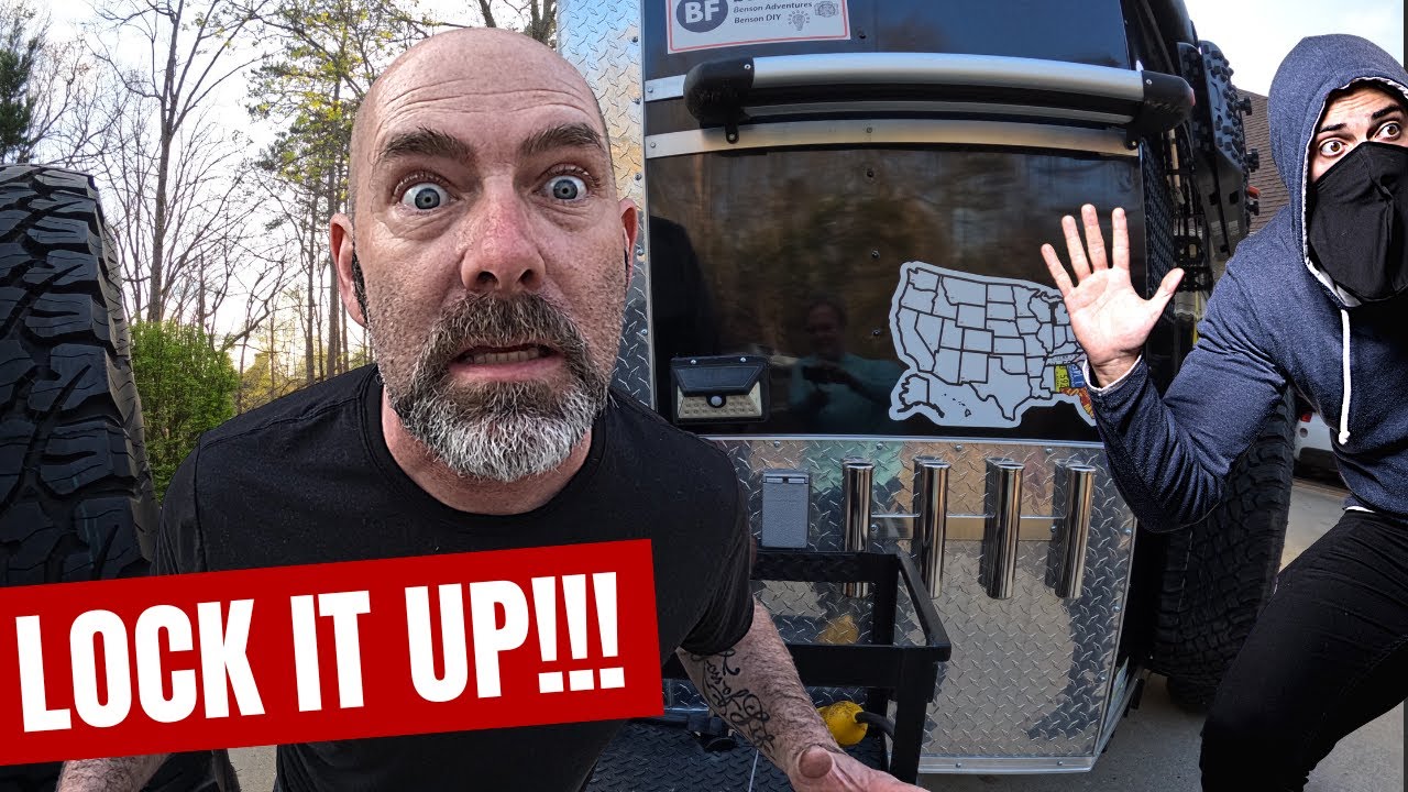 KEEPING YOUR CARGO TRAILER CAMPER SECURE