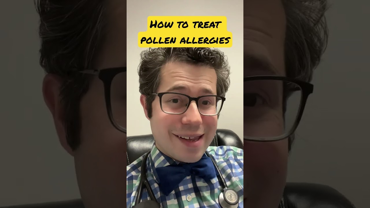 How to treat pollen allergies #allergies