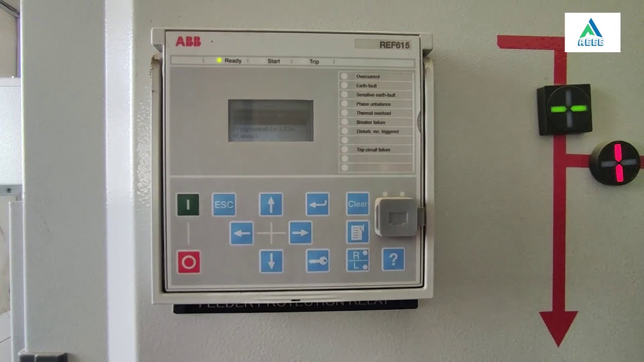 how to enter setting to ref 615 manually | ABB RELYS | كيفيه ادخال قيم الضبط لجهاز حمايه REF 615