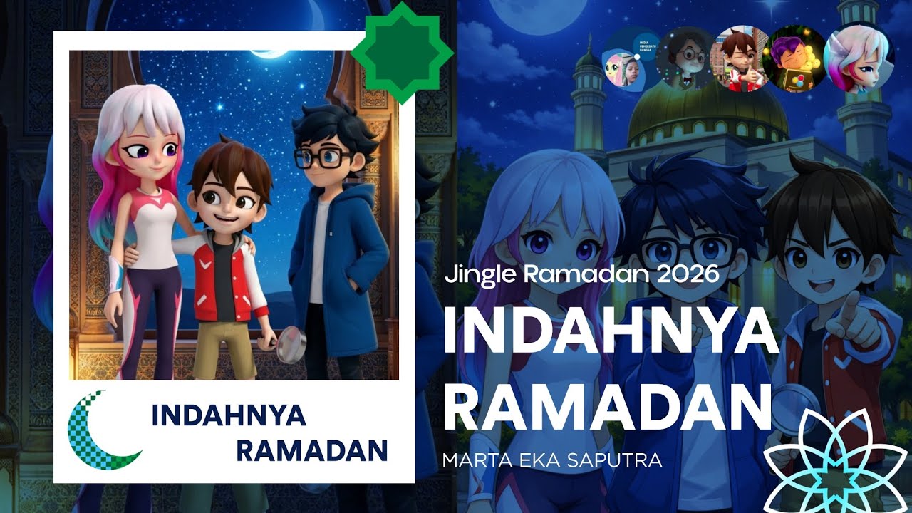MARTA EKA SAPUTRA - INDAHNYA RAMADAN (OFFICIAL LYRICS SONG VIDEO)