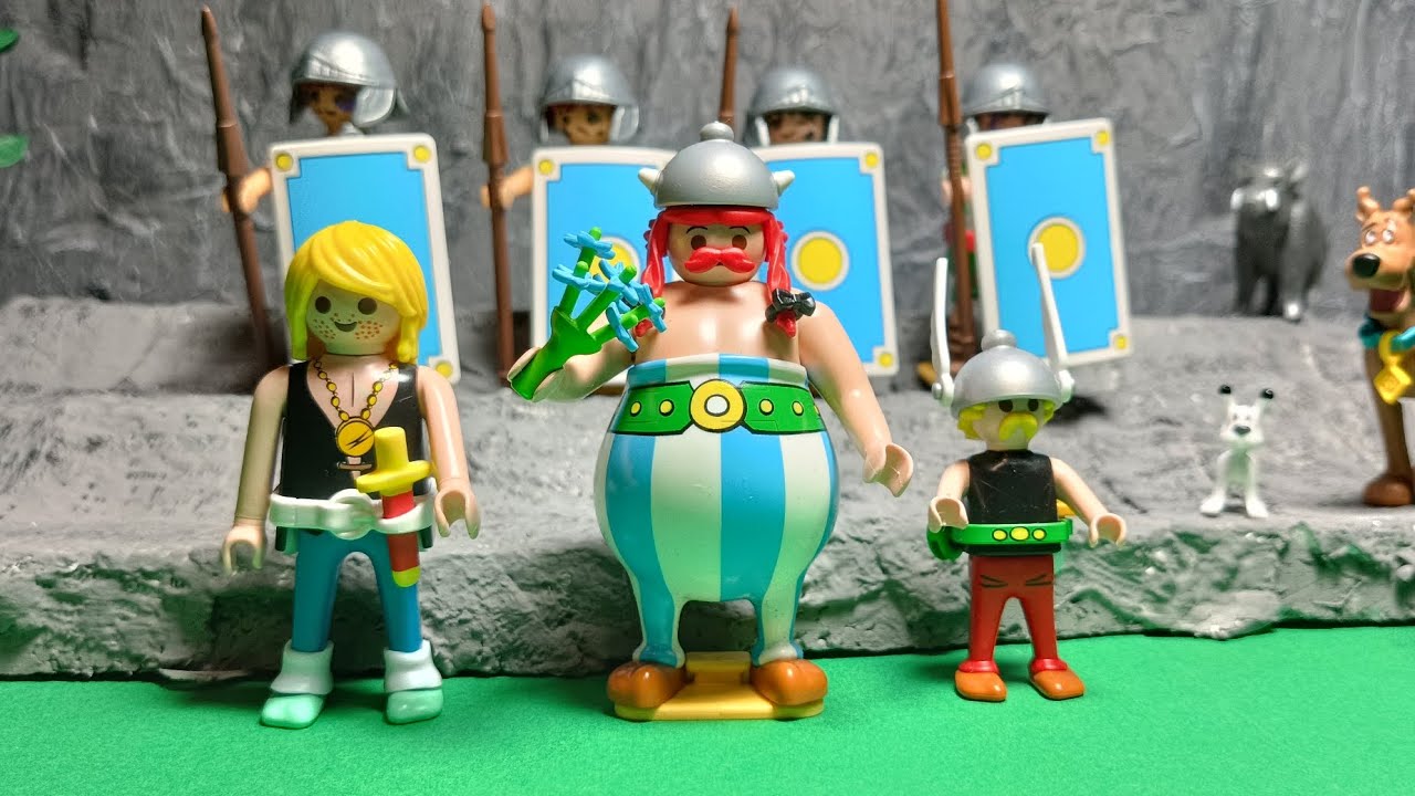 ASTERIX. Unboxing y diorama. Playmobil.