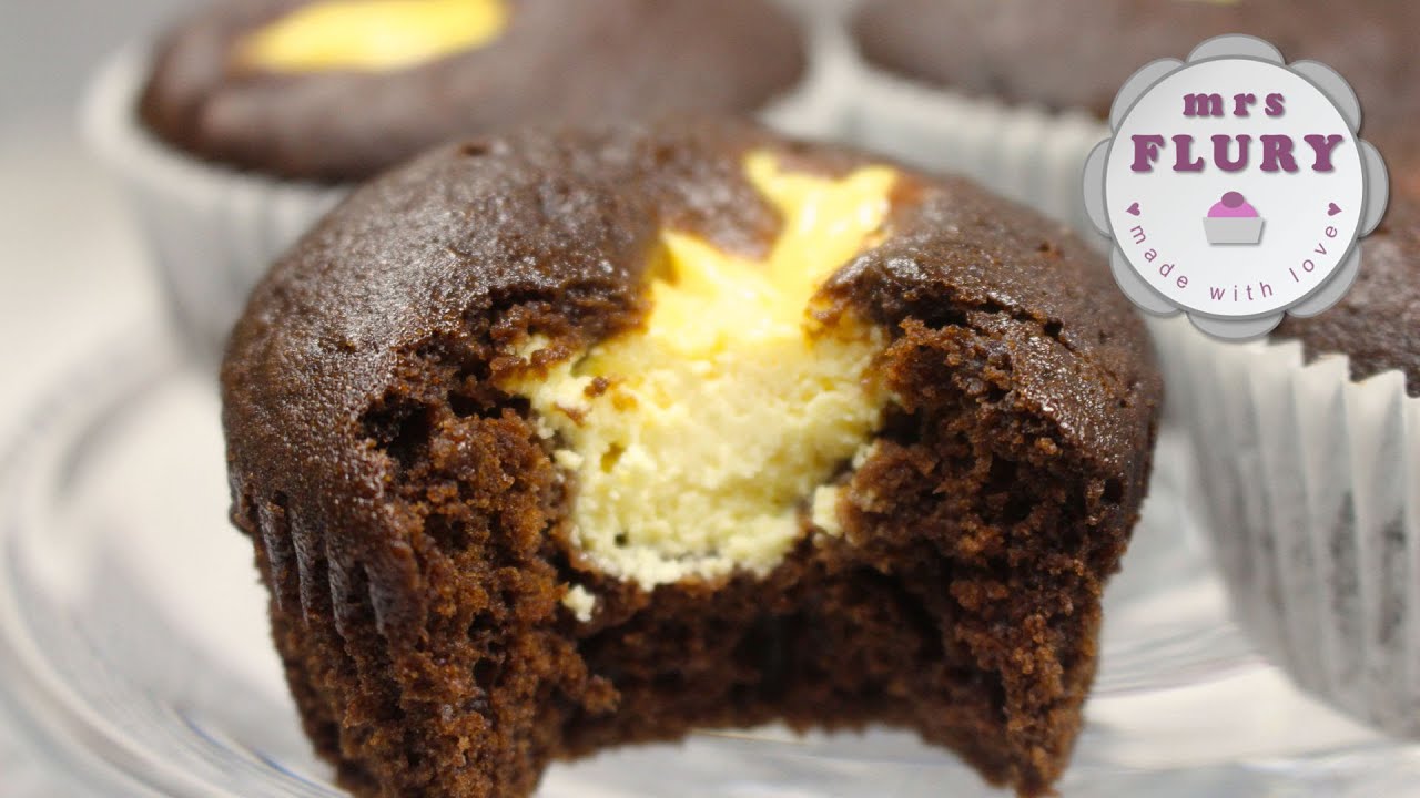 Starbucks black & white Muffins zu Hause backen | Rezept Chocolate Muffins