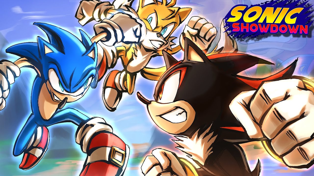 Мы НАКОНЕЦ-ТО попробовали игру Sonic Battlegrounds.. (Новое обновление)