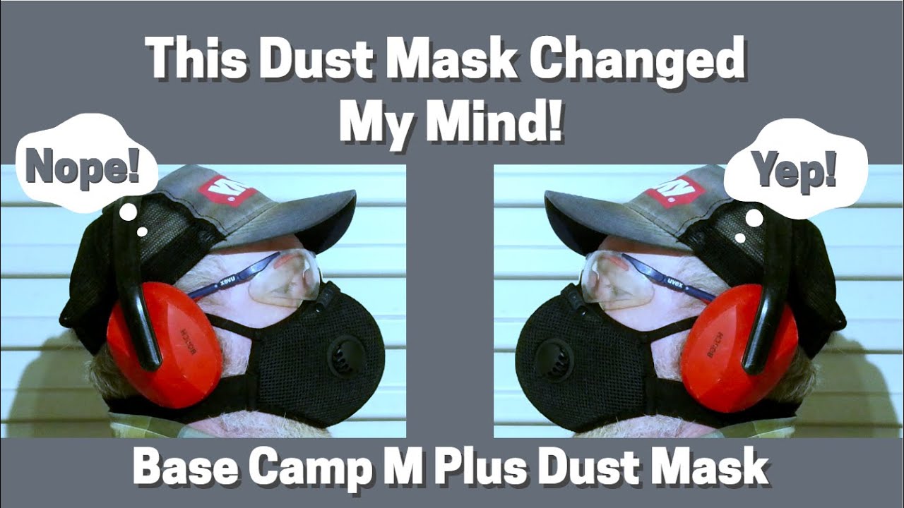 *GIFTED* BASE CAMP M Plus Dust Mask Review N99 FFP3 Rated
