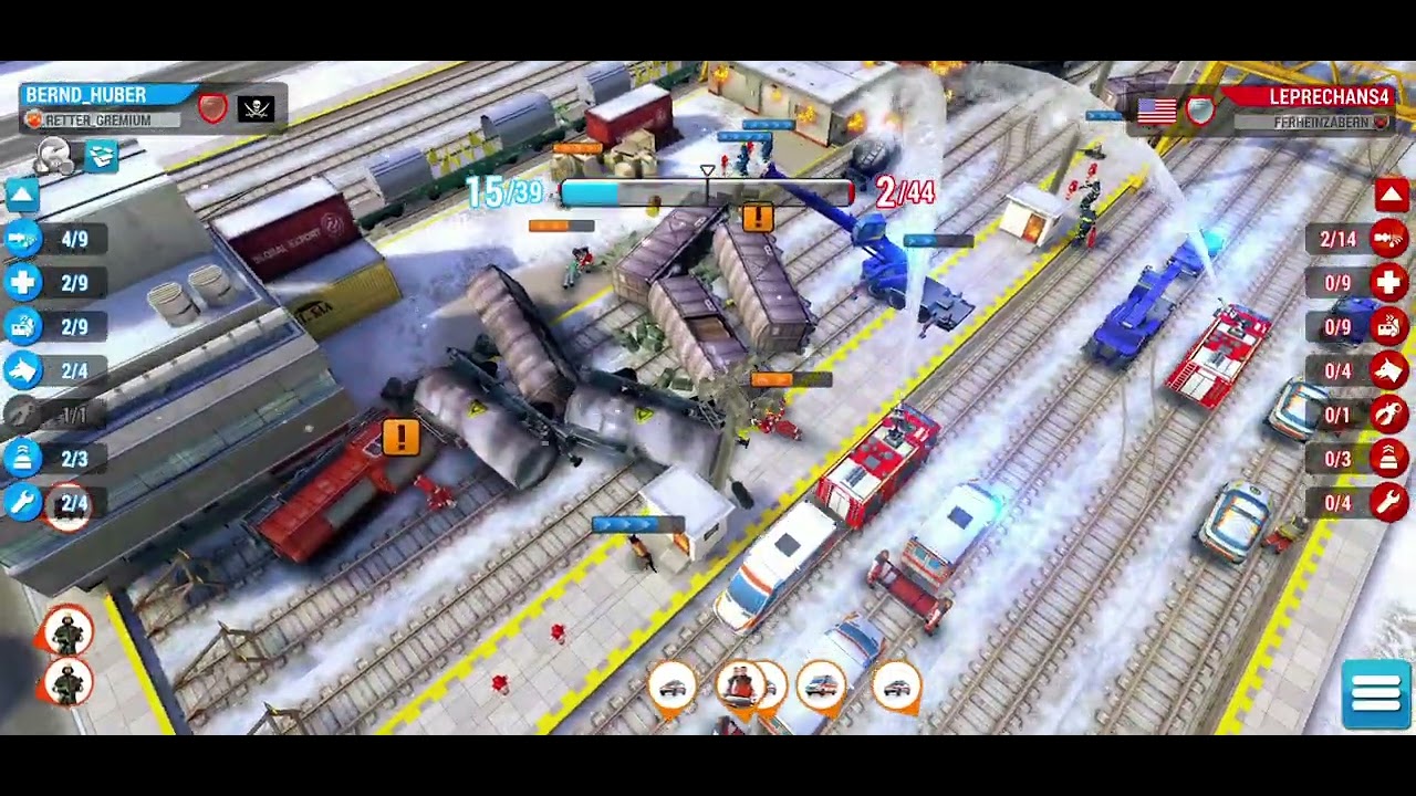 Emergency HQ: PvP Modus - Zugunglück im Atomkraftwerk!