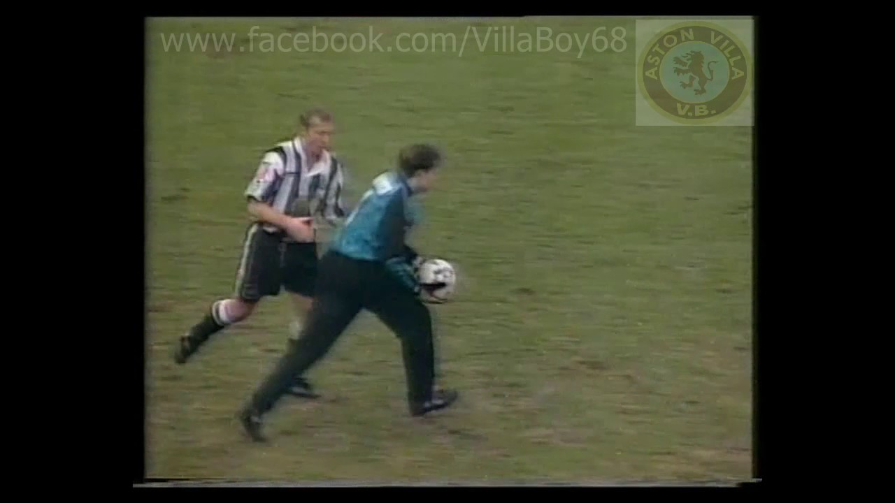 Aston Villa 2 Newcastle Utd 2 - FA Carling Premiership - 11th Jan 1997