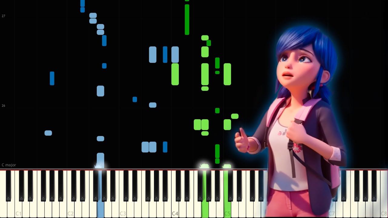 If I Believed in Me - Miraculous: The Movie - Full Advanced Piano