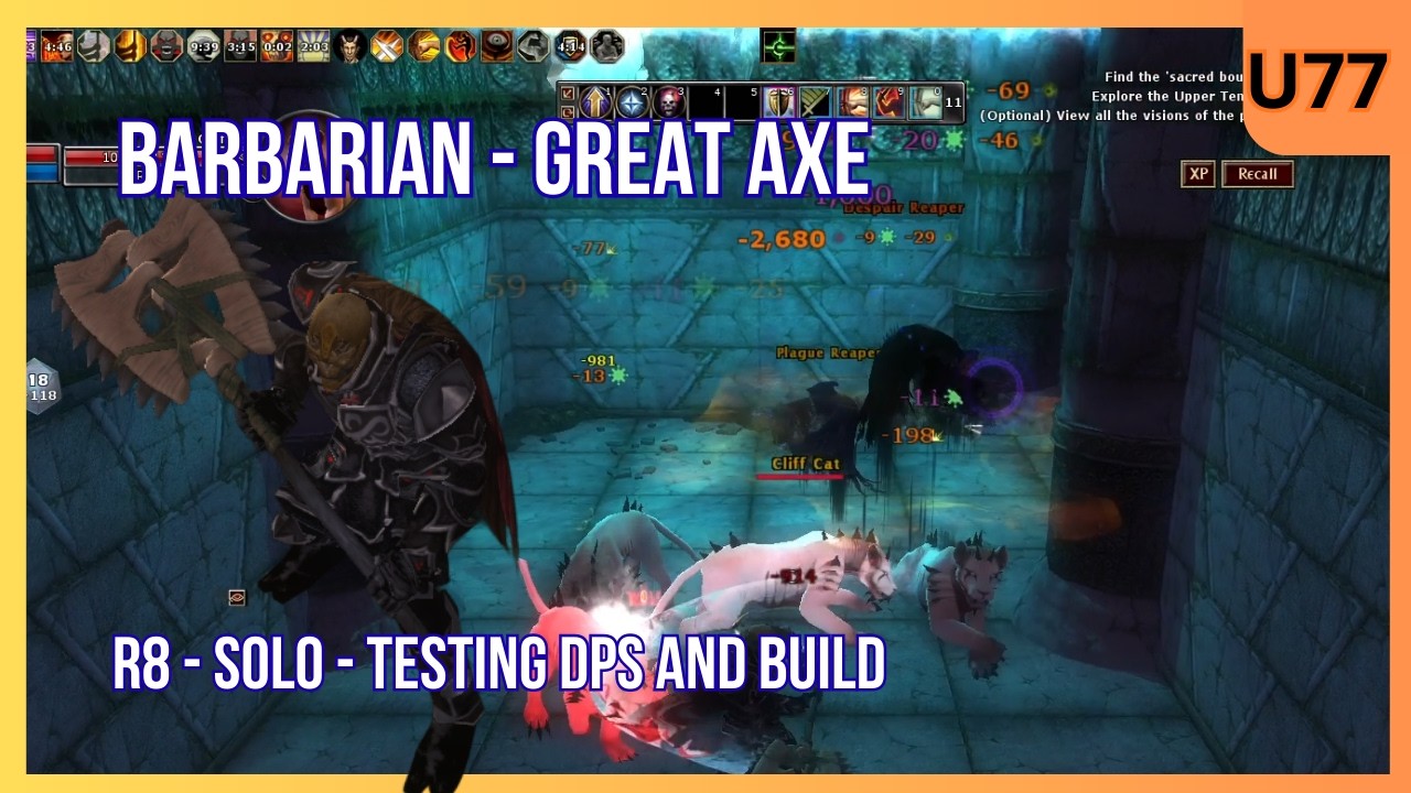 [DDO]Barbarian - The Sacred Bounty (R8 - Solo)