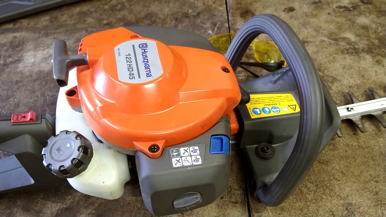 husqvarna 122hd45 hedge trimmer fuel line repair