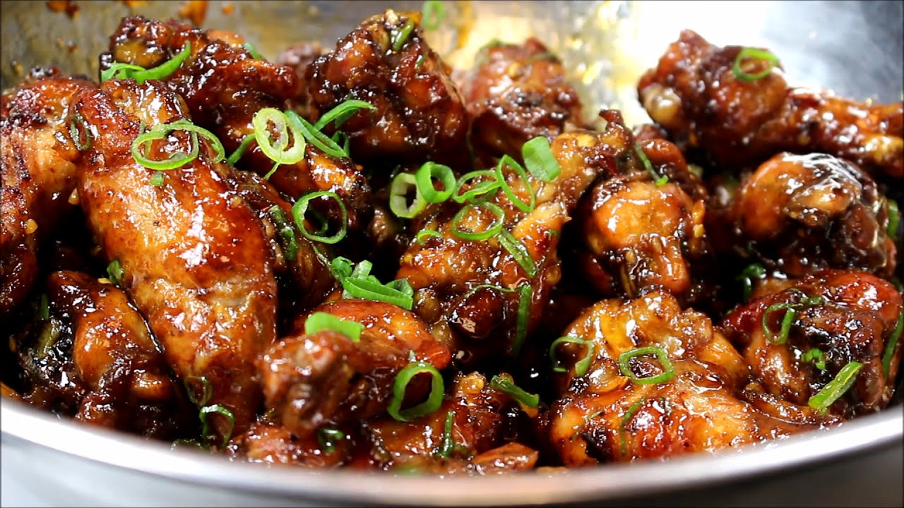 The BEST Orange Chicken Wings!