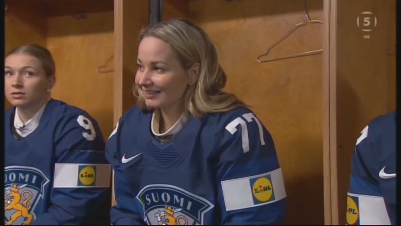 Naisten Jääkiekon MM kisat Utica 2024 Suomen insertti Tshekki oteluun, Susanna Tapanin ja Jenni Hiir