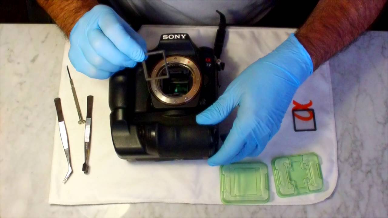 Sony A77, A55, A67, A33 cambio de espejo