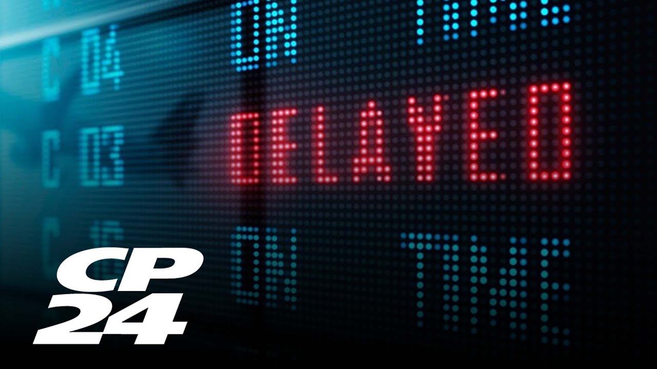 Ongoing delays at Pearson airport