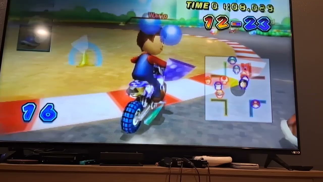 Balloon battle footage
