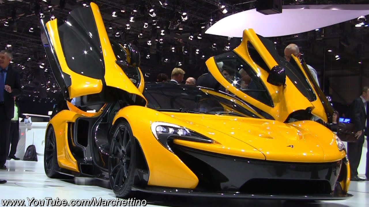 Yellow McLaren P1 in Detail!