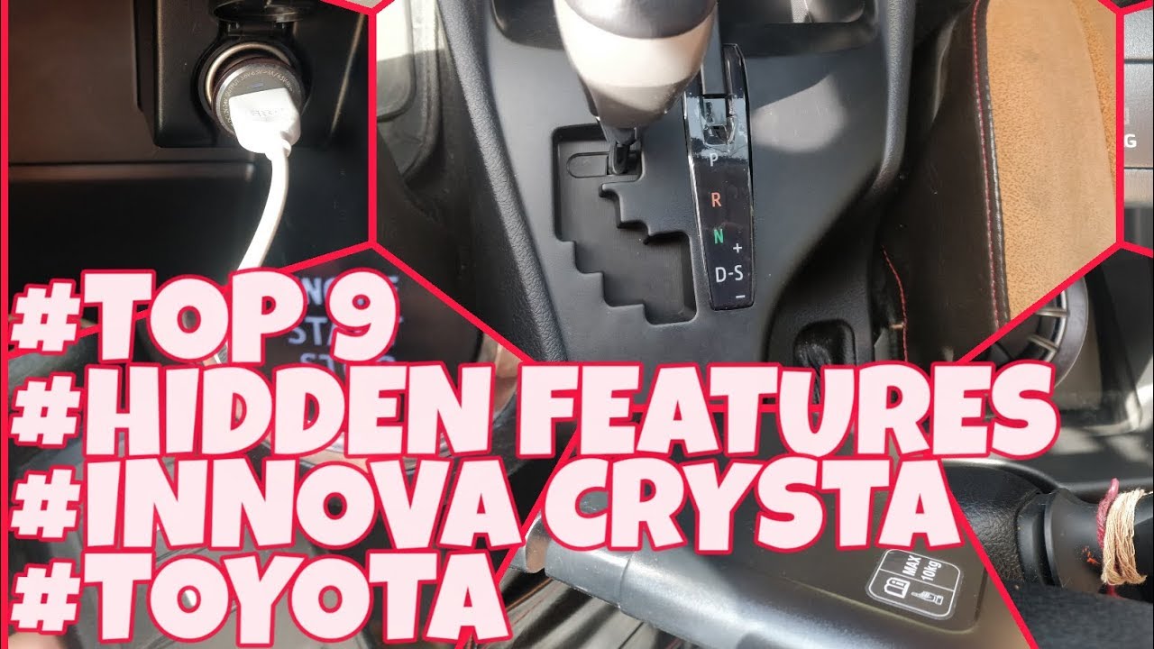 #Hiddenfeatures #InnovacrystaTOP 9 HIDDEN FEATURES OF INNOVA CRYSTA|TOYOTA INDIA|2018|BANSAL TUBER