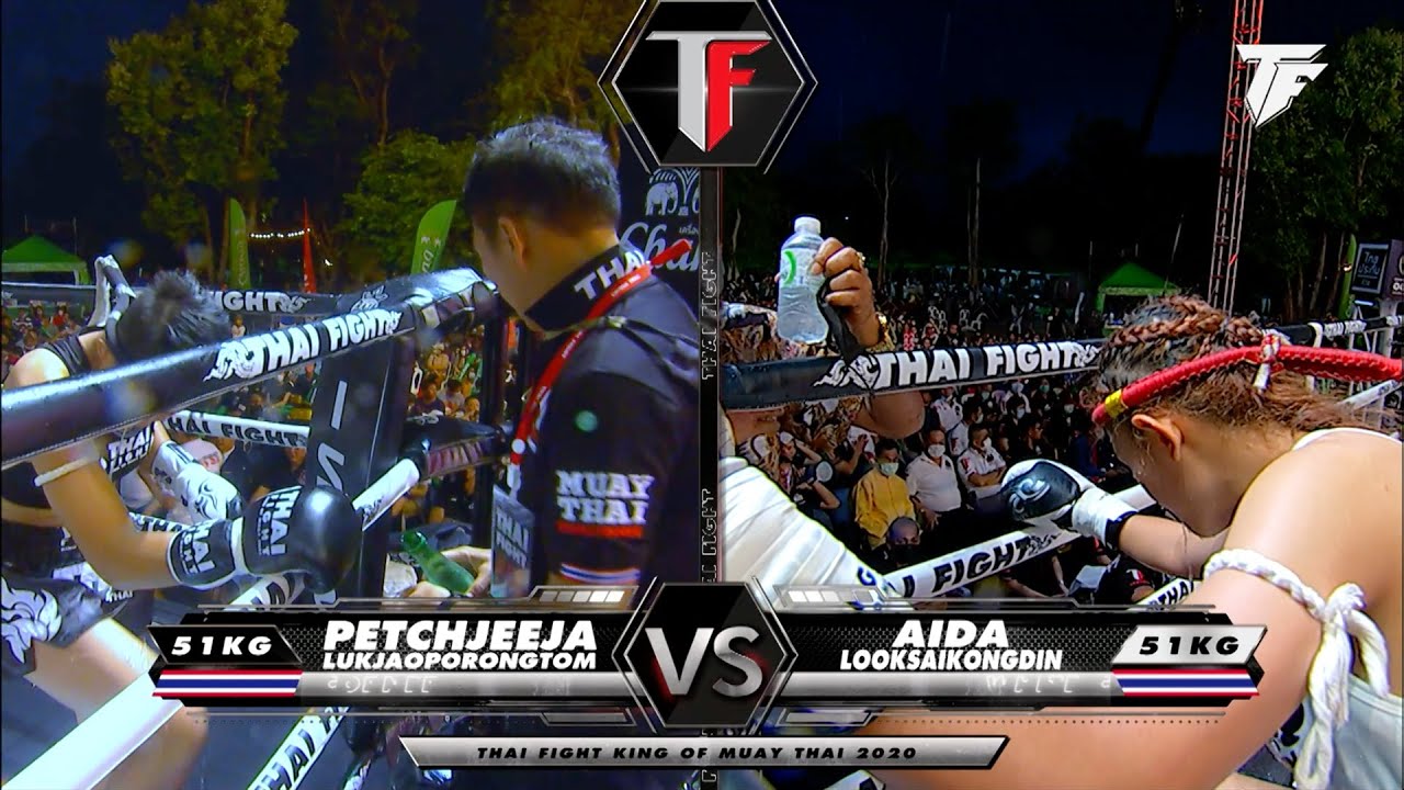 Petchjeeja Lukjaoporongtom VS Aida Looksaikongdin | THAI FIGHT Kard Chuek Nan