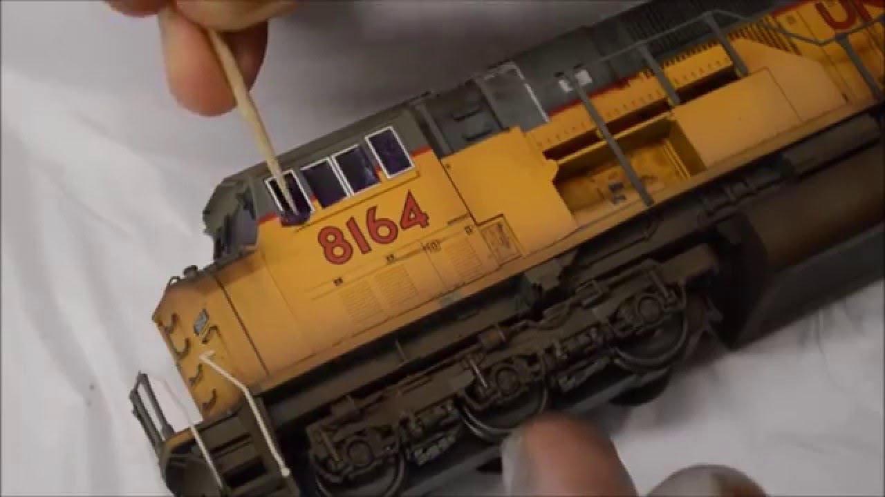 SD90 TRAIN WEATHERING / TUTORIAL - TA MODELS