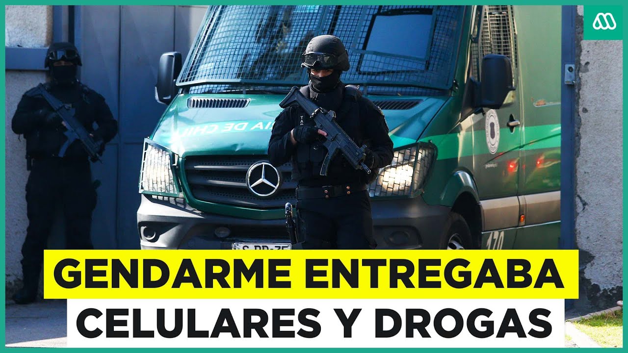 Gendarme entregaba celulares y drogas al interior de cárcel en Chillán
