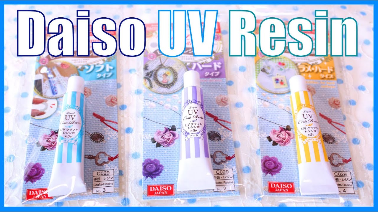 First Impressions: Daiso UV Resin Comparison & Review