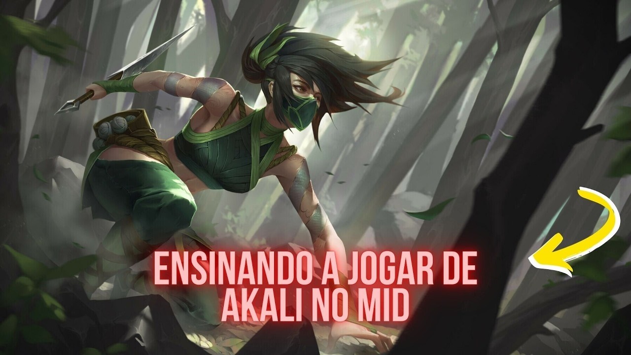 COMO JOGAR DE AKALI NO MID em 2026 | STOMPEI O YASUO