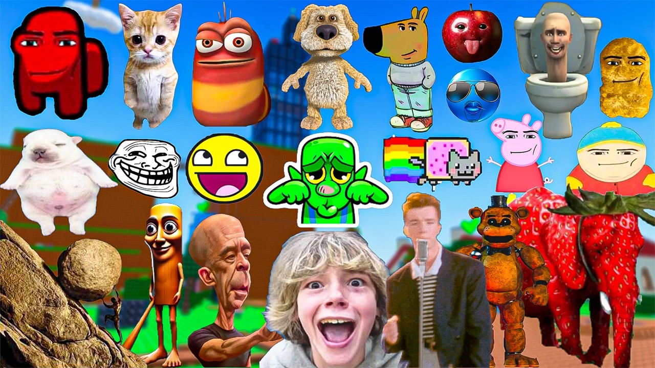 How To Get All 115 Memes and Badges in COLLECT A MEME [115] Roblox