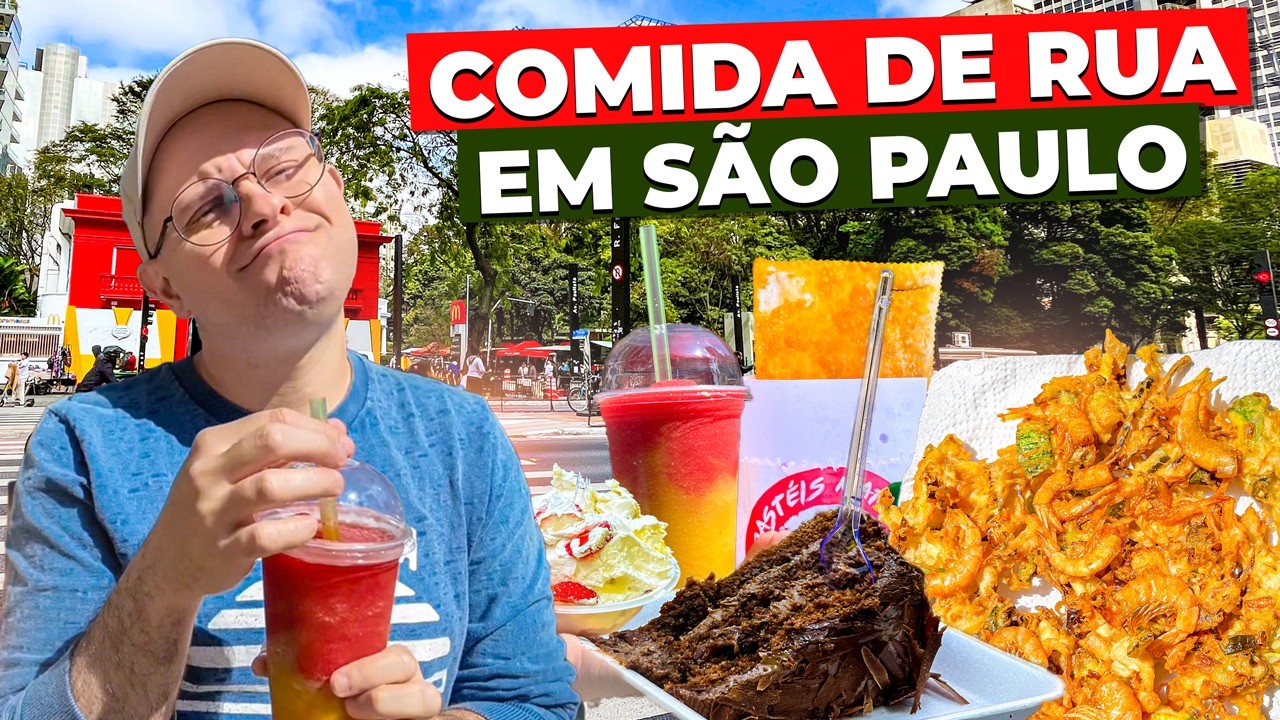 O Que Comer na Avenida Paulista no Domingo | Comida de Rua em S&atilde;o Paulo