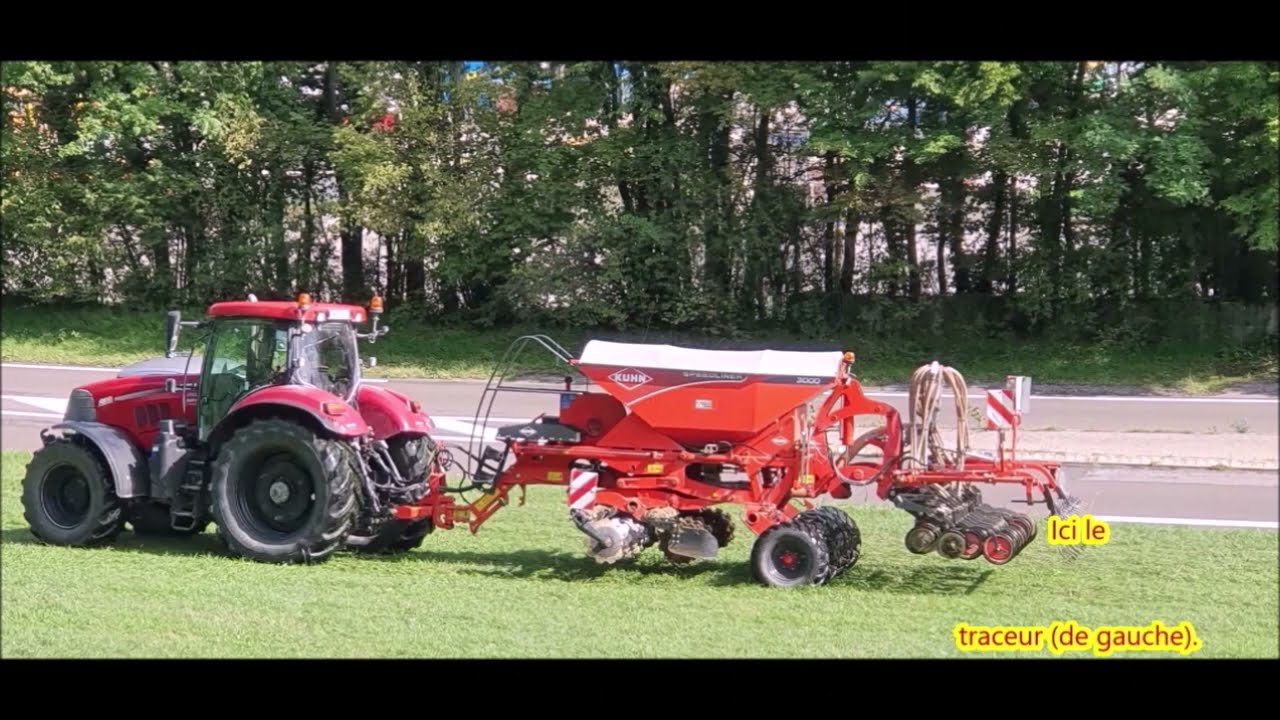 Musique le semoir Speedliner de Kuhn 3000 19/09/2022 FRANCE.