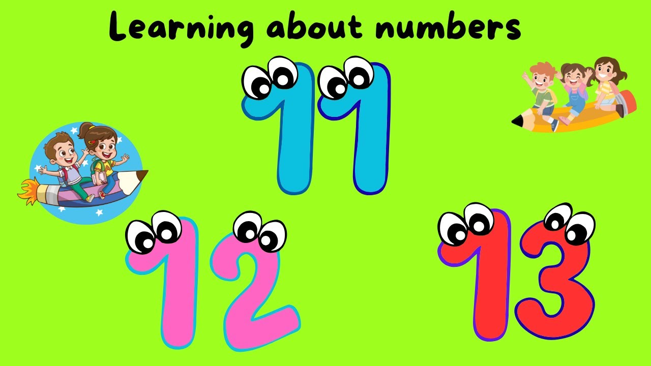 Learn Numbers 11 to 20 for kids | Counting for Children | Number Learning video