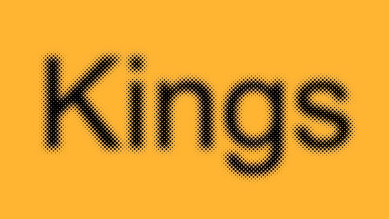 Tipografía Puntillista / Semitono - Illustrator