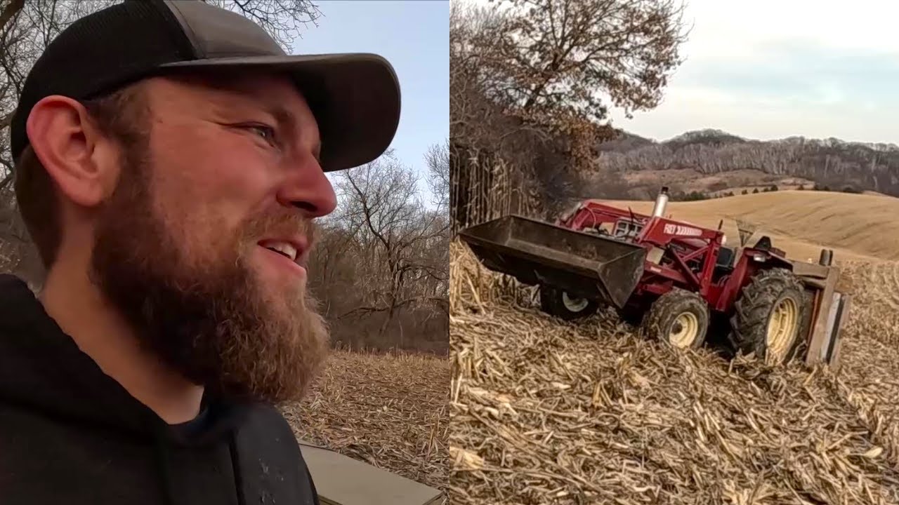 Preparing The New Farm Ground For Spring! Cutting Trees and Clearing Brush!