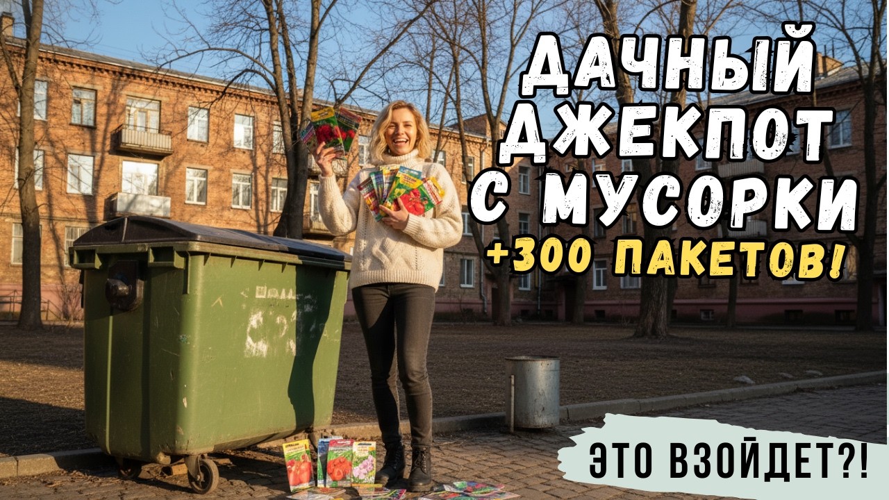 🌿 Семена с мусорки на 1500грн и серебро! 🔝СУПЕР находки к сезону🙀