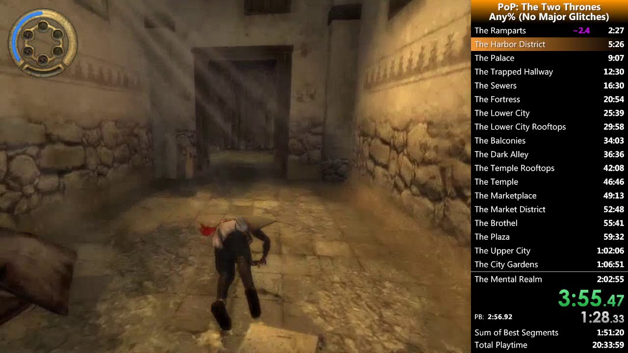 PoP:T2T - Harbor District Gold Segment in 2:46.86