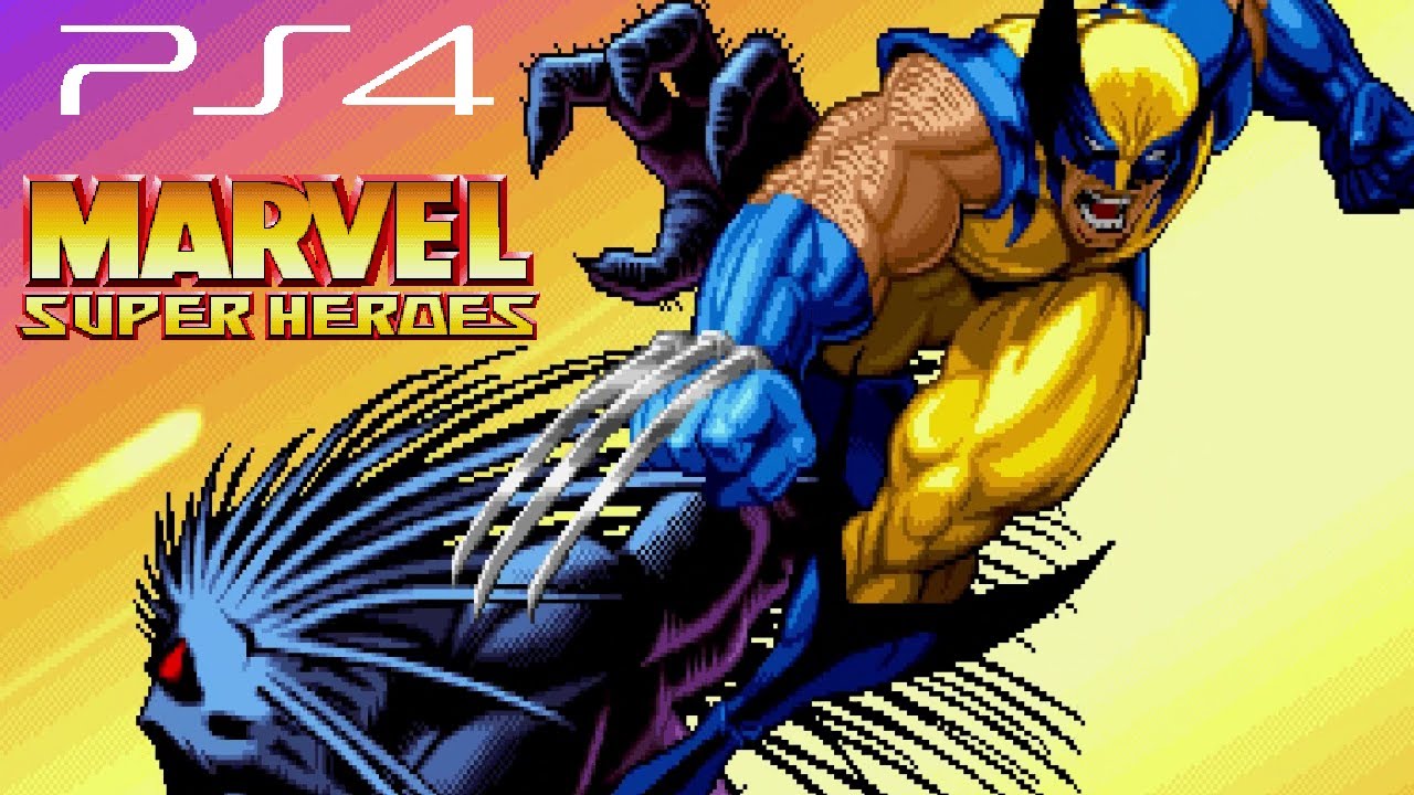 Marvel Super Heroes playthrough (PS4, 1CC)