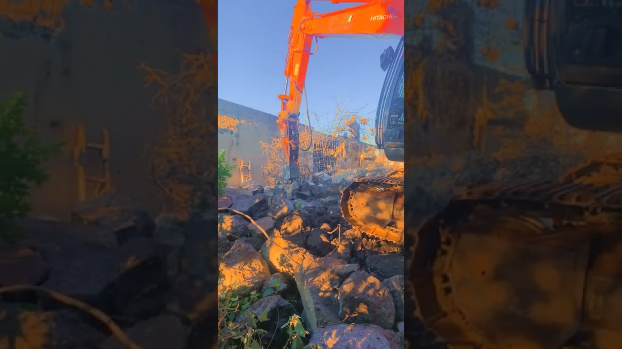 Unisys Plant Bunker Demolishing & Rubble Removal