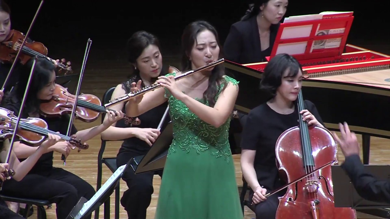 CPE Bach Flute Concerto in d-minor (3rd mov.) 플루트 유재아 Jae-A Yoo