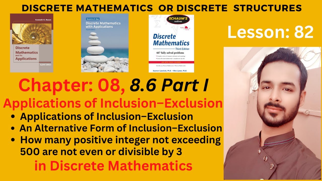 Lesson 82 Part I: Applications of Inclusion–Exclusion | Alternative Form of Inclusion–Exclusion