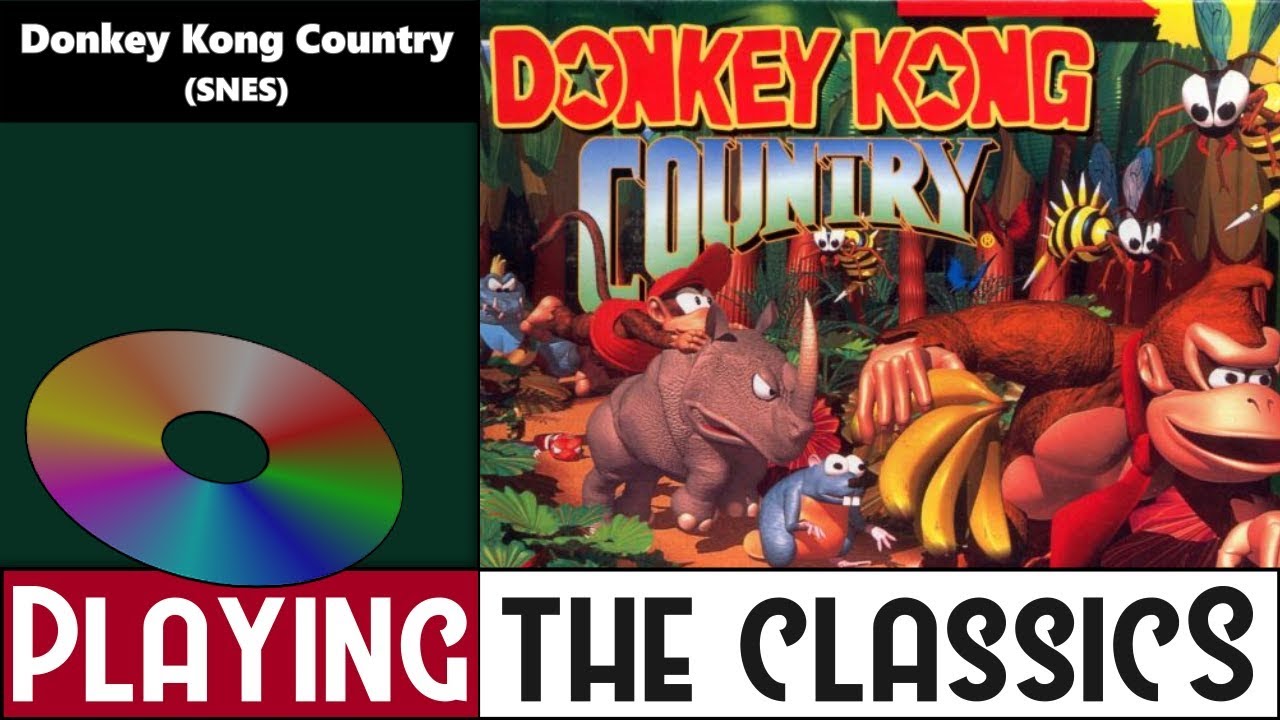 Playing the Classics LIVE - Donkey Kong Country (SNES)