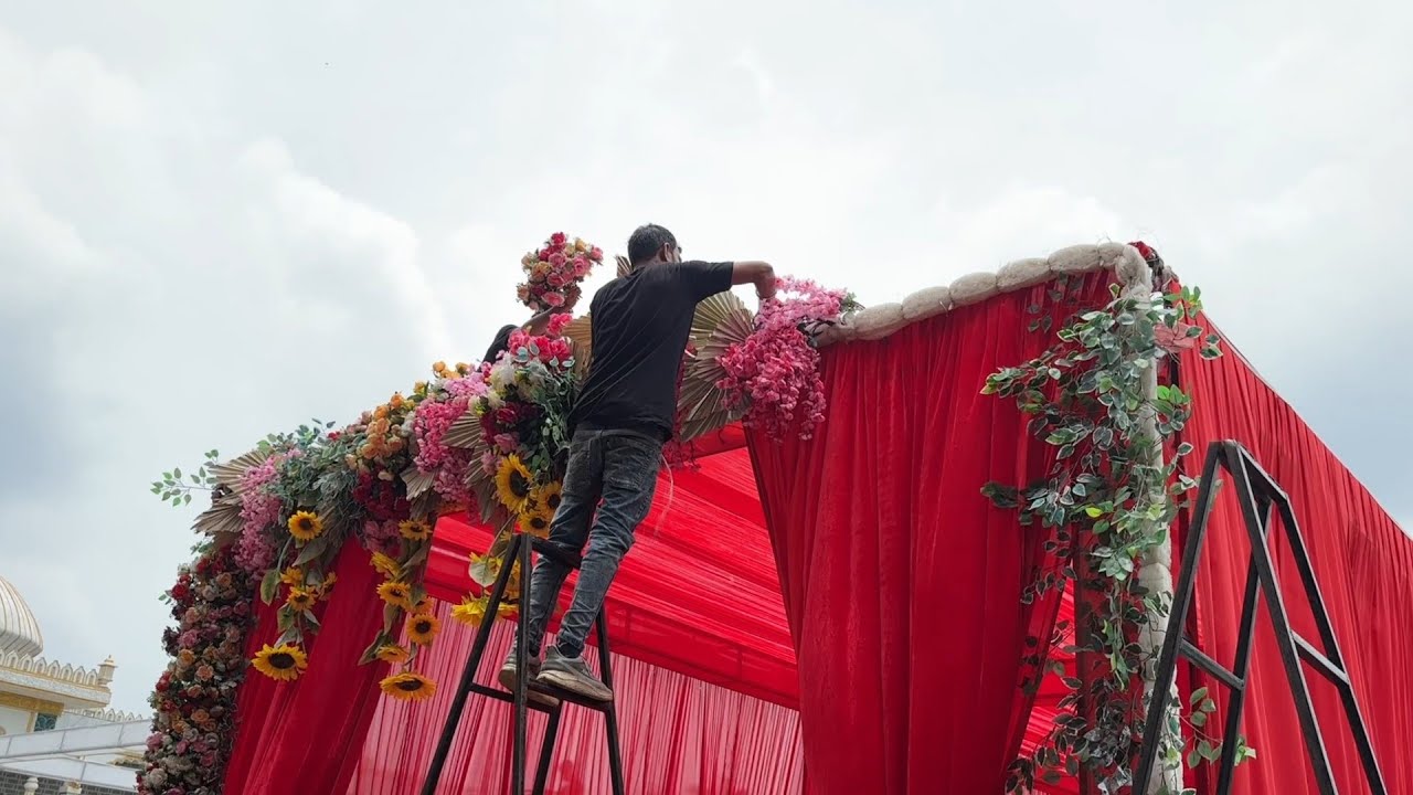 Indian wedding Decoration | Flower Decoration | Passage Decoration