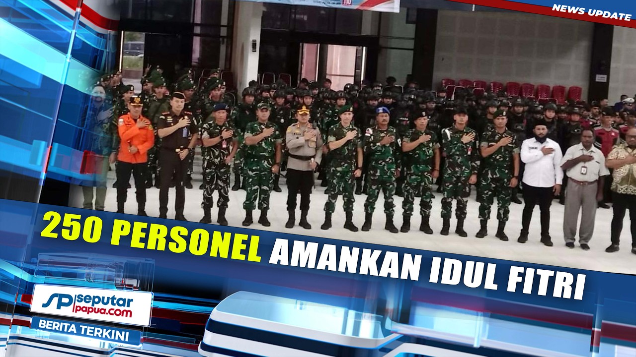 250 Personel Gabungan Amankan Idul Fitri 1447 H di Mimika
