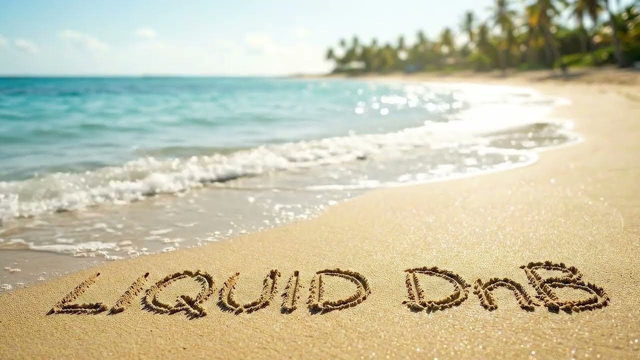 Liquid Drum & Bass Session 🌴 Tropical Beach Ambience & Smooth Rolling Beats
