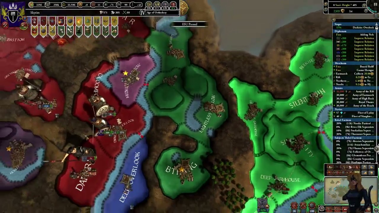 Episode 13 - Skyrim - Elder Scrolls Universalis (Europa Universalis IV)
