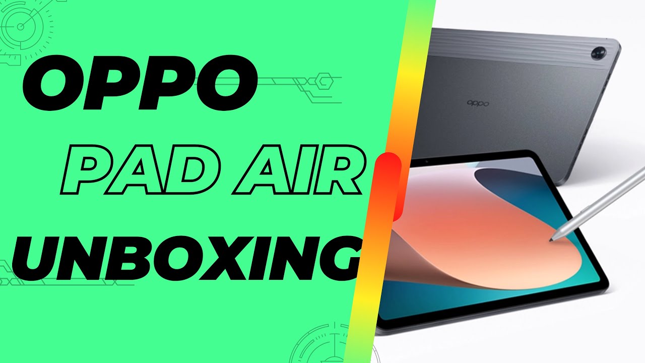 OPPO Pad Air | Unboxing | OPPO Community Tech Studio