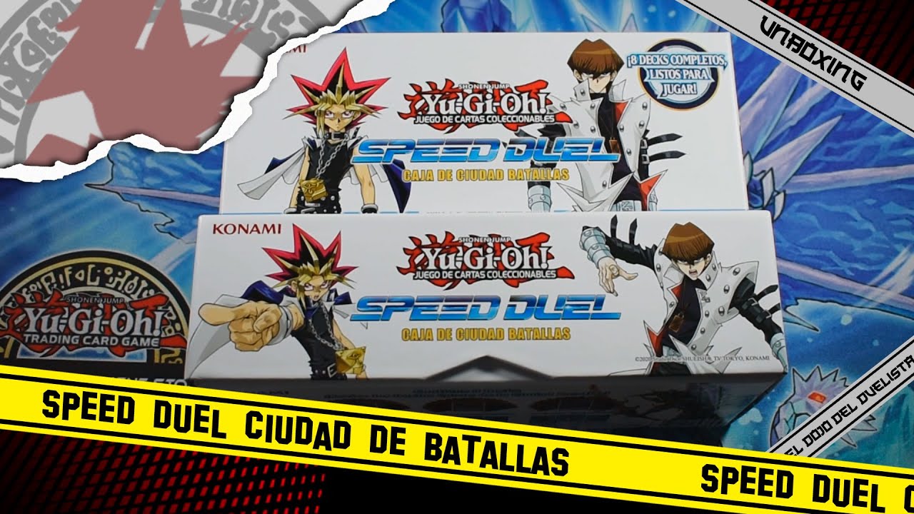 Yu-Gi-Oh! Speed Duel: Ciudad de Batallas - Unboxing