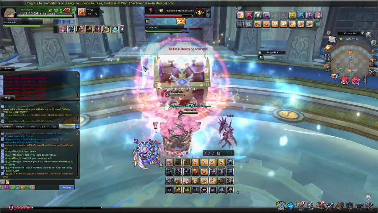 Aura Kingdom Online - SLV 40 Physical Stellar Sphere Solo Vault of Eternity 5-P Floor 1 - Floor 12