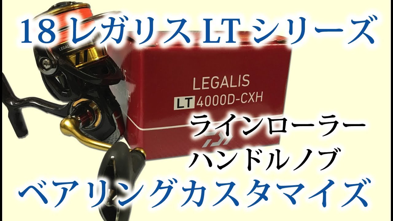【18レガリスLT】ベアリングカスタマイズでライントラブルを防ぐ！