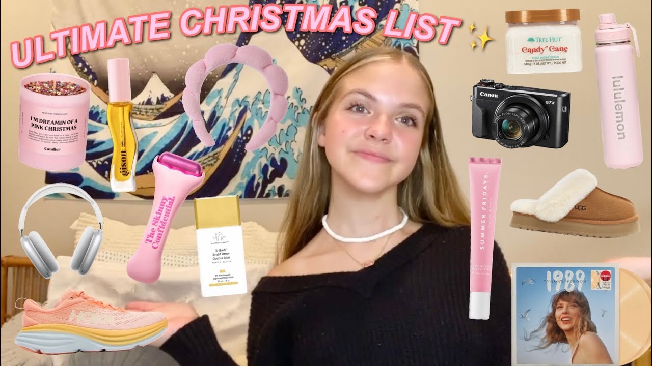 140+ Christmas list ideas for tween/teen girls! *preppy* 🎄💝 // Mia Elizabeth