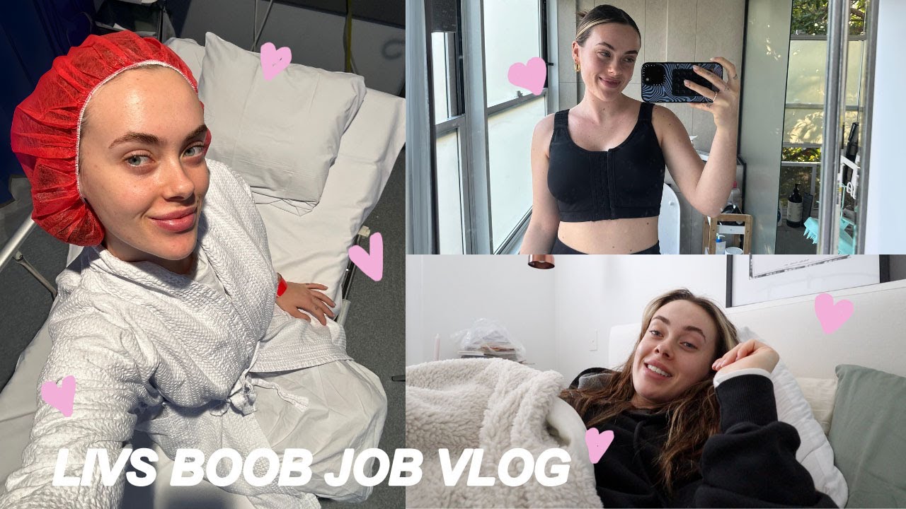 VLOG | LIVS BOOB JOB JOURNEY... (prep, recovery & recap)