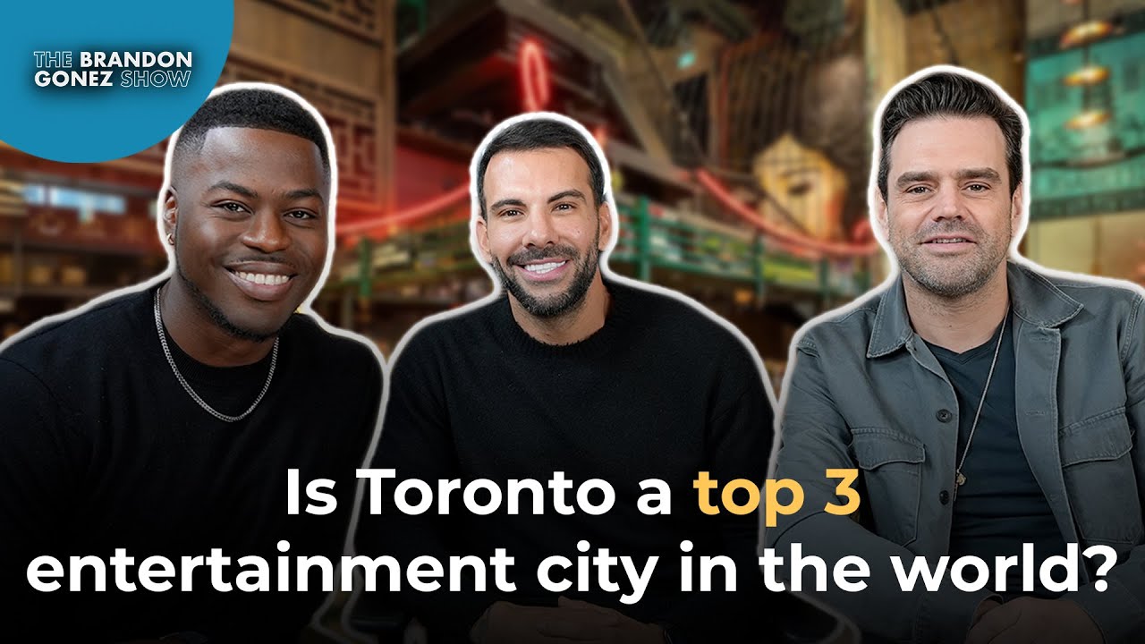 Is Toronto one of the top three entertainment spots in the world?
